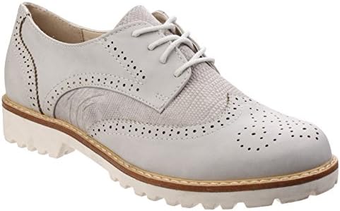 Divaz Womens/Ladies Carey Lightweight Cushioned PU Derby Brogue Shoes