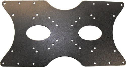 Cable Mountain Black TV Bracket VESA Adapter Plate up to 400mm x 200mm