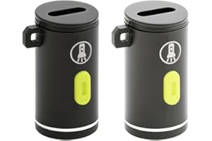 NFHK Mini latarka USB C LED Jasność 210 lumenów Zasilana przez ładowarkę/power bank Mały rozmiar i łatwy do przenoszenia z otworem na haczyk