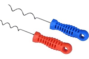 MULTIPICK Spiralöffner [2 Teile | Ø 1,5 + 1,7 mm] Türfallen Öffnungsset - Schlüsseldienst Werkzeug Set - Türöffner Werkzeug & Türöffnungswerkzeug für Anfänger - Tür Öffnungs Werkzeug