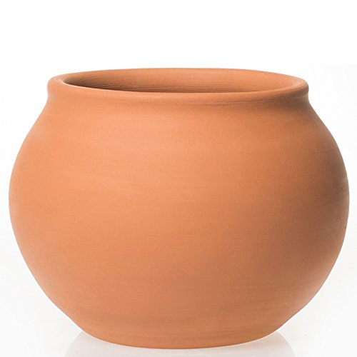 Alfareros Damian Canovas Maceta DE Barro Color Terracota Modelo Sofia .Medidas 12X 13X 16
