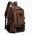 Produktbild Laptop-Rucksack Große Kapazität Tragbare Schultertasche Freizeit Reisen Canvas Rucksack Schüler Gehen Zu Schultaschen Braun Tycoon