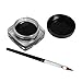 Voberry® Mini Eyeliner Gel Cream With Brush Makeup Cosmetic Black Waterproof Eye Liner for Women Lady