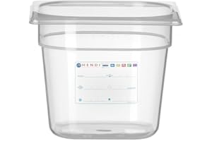 HENDI 880463 Contenitori a Tenuta d'Aria Gastronorm 1/6