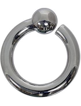 Schraubkugelring 4,0 mm aus 316L Chirurgenstahl - Größenwahl - Intimpiercing BCR