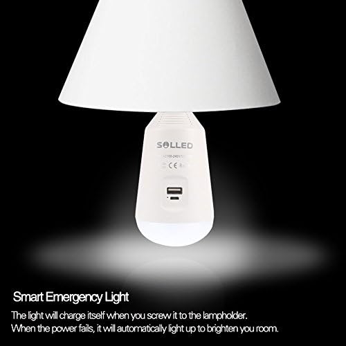 Multi Fuctional Rechargeable Camping Lantern LED Tent Light Bulb Emergency Power Bank Portable Outdoor Lamp Flashlight With USB Cable For Home Fishing Hiking Camping