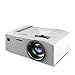 Produktbild LED-Videoprojektor-tragbarer Mini-Multimedia-Projektor Unterstützung 300 * 200 Entschließung stützen volle HD 1080P, HDMI USB Sd VGA AV Ideal für Heimkino-Unterhaltungs-Spiel-Parteien