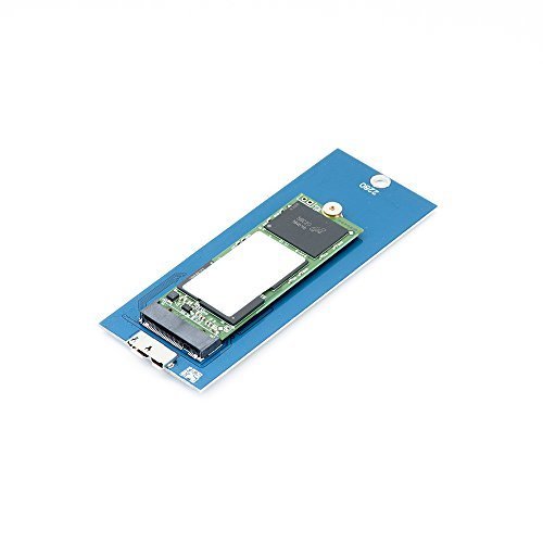 QUMOX NGFF M.2 SSD zu USB3.0 Externe SSD-Konverter-Adapter Gehäuse Fall - 4