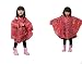 Vine Kids Boys Girls Waterproof Raincoat Poncho Star Rain Coat for Travel,Outdoor,Camping,Riding