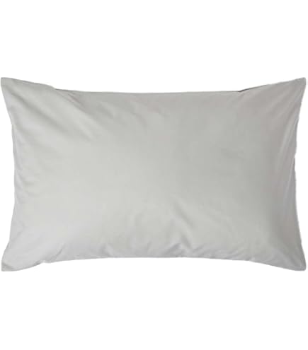 Homescapes Bio-Kissenbezug 40x80 Cm Hellblau – 100% Bio-Baumwolle, Satin Mit Reißverschluss