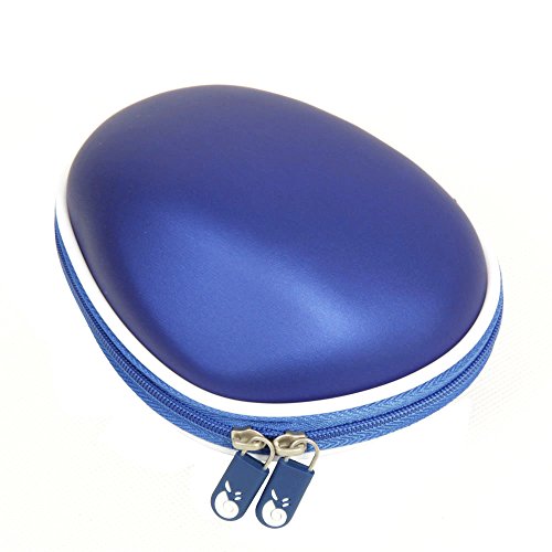 Hermitshell Travel Hart EVA Lagerung Tasche Schutz hülle Etui Tragetasche Beutel Compact Größen und karabiner für Logitech Mouse Maus MX Farbe: Blau Größe: MX Master
