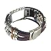 Produktbild Javpoo Zubehör Armbänder für Fitbit Gebühr 2 Bands handgemachte Legierung Leder verstellbare Ersatz Armband Sport Armband Armbänder für Fitbit Gebühr 2 Smart Watch