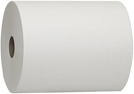 Empress 1080061 Tad Premium 10" Hard Wound Towel Roll, Bleached, High Capacity, 10" Height, White (Pack of 6)
