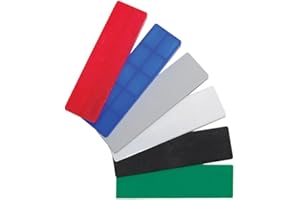 ALWAYSFIRST 4 FIXINGS AF4F 28mm x 100mm (50, Mixed 1-6mm) Assorted Window Glazing Glass Flat Plastic Packers Several Sizes Variations Available…