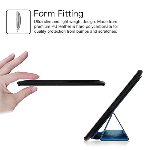 Fintie Lenovo Tab 2 A10-30 / Tab 2 A10-70 / Tab 3 10 Plus Hülle – Ultra Slim Superleicht Schutzhülle Tasche mit auto Sleep / Wake Funktion für Lenovo Tab 2 A10-30 / A10-30L / A10-30F / Tab 2 A10-70 / A10-70L / A10-70F / TAB3 10 Plus / Tab 3 10 Business 10,1 Zoll Tablet, Königsblau - 6