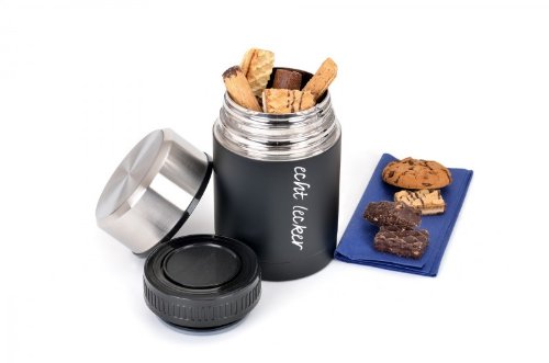 GRÄWE Thermobehälter für Speisen aus Edelstahl, 0,45 L