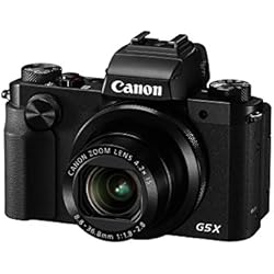 Canon PowerShot G5 X - Cámara compacta de 20.2 MP (Pantalla de 3", Zoom óptico 4.2X, estabilizador Digital, vídeo Full HD), Color Negro