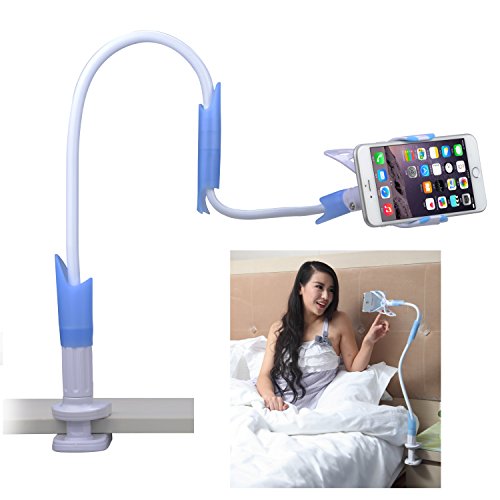 Avantree Bras pour Téléphone Fixation, Pince pour Smartphone Support Paresseux Extra Long iPhone 6 plus/6/5s/4, GPS Appareil, Chambre à Coucher, Bureau, Toilettes, Cuisine 