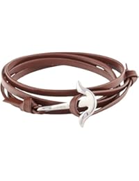 Pulsera mixta Andreas Osten piel marrón 80 cm ao-b020