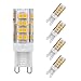 Produktbild LED Lampe Birne G9 Energiesparlampe, 5 Watt ersetzt diese LED 30W Halogen-Lampe, 350 Lumen, AC 230V, 3000K, Bi-Pin Lampe, warmweiß, 4 Stück in jeder Packung, SMD 2835 Leds, 330º Abstrahlwinkel