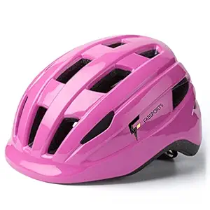 FABSPORTS Solid Safety Helmet for Kids (5-12 Years), Light Weight Bicycle/Bike Helmet, Adjustable Size, Superior Ventilation for Cycling/Skating/Skate Boarding