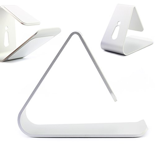 Universal Aluminium Smartphone Handy Tablet Ständer Alu Tablet und Handy Halter Samsung, Nokia , Apple, HTC und viel mehr … ScorpioCover Variante 1 silber - 7