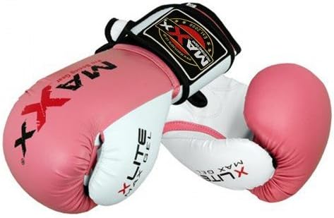 Maxx Kids junior boxing gloves Rex leather 4oz - 8oz - Pink