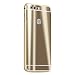 Produktbild Honor 8 Hülle,Grandcaser Neo Hybrid Dazzle Farbe Hinteres Bedienfeld + Aluminum Metall Rahmen Schutzhülle-Ultra Dünn Harte Handyhülle für Huawei Honor 8 (2016) - Gold