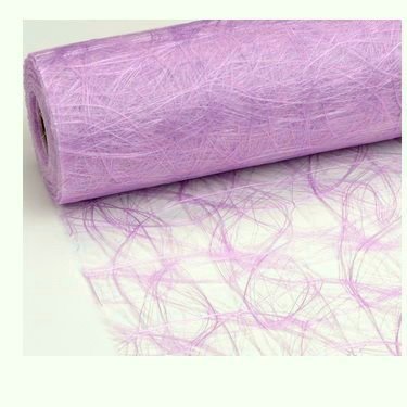25 m x 30 cm Sizoweb® Vlies Original Tischband Tischläufer flieder lavendel lila für Hochzeit, Weihnachten ..