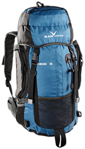 Black Crevice Rucksack Wyoming - Mochila de Senderismo, Color Azul, Talla 10 x 7.5 x 7.5 cm, 35 L