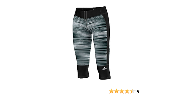 adidas damen hose supernova graphic 3 4 lauftights amazon de sport freizeit