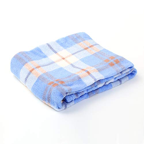 i-baby Couvertures Bébé Polaire Plaid Enfant Fille Garcon Naissance 1 2 3 4 5 Ans 4 Saisons (Rêve Bleu, 70x120cm)