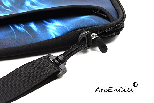 DCCN 15 Zoll 15 6 Zoll Laptoptasche Neopren Notebooktasche mit Zubeh  rfach und Schultergurt