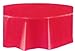 Produktbild Plastik Tischdecke Rot Rund 213cm Durchmesser Mehr Farben Erhältlich