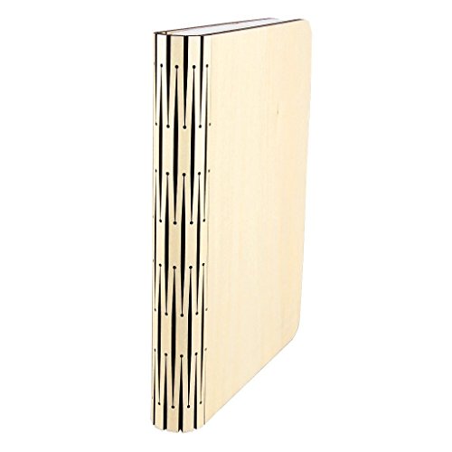 Gearmax® Holz Dekorative LED Nachtlicht Booklight LED Folding Buch Design Wandlampe Kunstlicht mit 2500mAh Lithium 500Lumens Stehlampe (Warmweiß) - 8