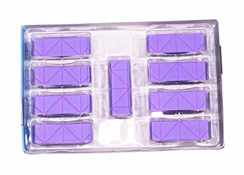 3D Origami Papier, bunt, mit Rillen auf Faltlinien – 500 Stück – einfache und schnelle Faltung – für 3D-Origami-Module auf 1/32 Grundlage, vergleichbar mit A4 90 G-Blatt - Hochwertiges italienisches Papier, ohne Chlorin und gesundheitsschädliche Zusatzstoffe – Hergestellt in Italien – CE - Violetto 49