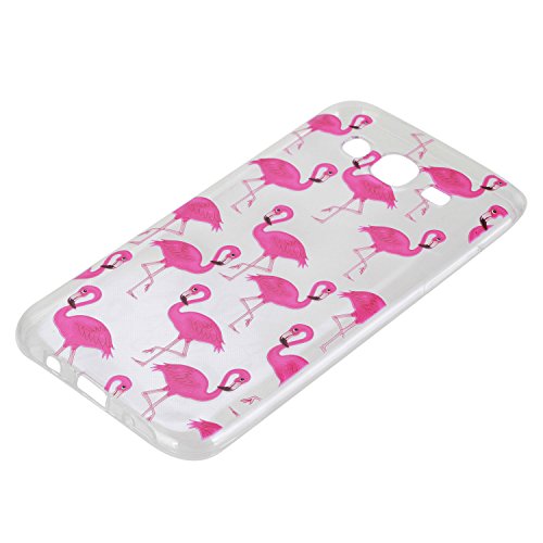 Para Samsung Galaxy J5  2015   5 pulgadas  C  scara ZeWoo   Carcasa y Funda de Silicona - HX014   Gr  a de corona roja