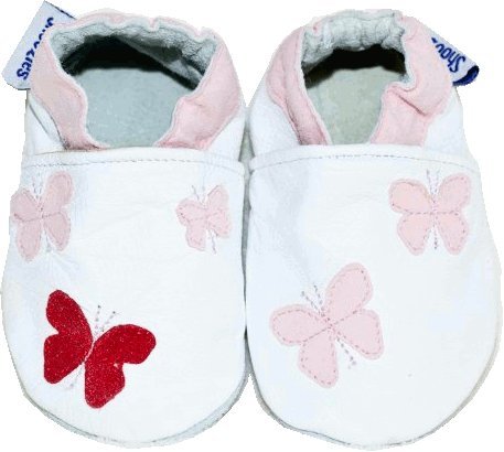Preisvergleich Produktbild Soft leather baby shoes butterfly