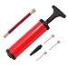 Produktbild Kompressor Ballpumpe, htianc Ball Kompressor Pumpe Adapter Kit Nadeln Air Schlauch für Fußball, Spielzeug und andere Schlauchboote, stabile und zuverlässige Luftpumpe für Ihr Fußball, Rugby-Ball, Volleyball, Basketball, Handball und andere aufblasbare Bälle