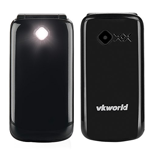 Mejor VKWorld Z2 Seniors Mobile Phone - Large Keys, Loud Speaker,
Intelligent Speak Function, Micro SD Slot, Dual SIM, Camera en Amazon
