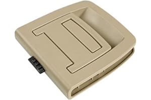 TENLANG Poignée de coffre pour BMW E70 X/E71 X6/E60 X5/F15 X5/F16 X6 51479120283,Poignée de tapis de sol,Couvercle de pneu de secours,Accessoires auto (Beige sans trou)