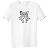 DIYthinker Los Hombres con Cuello Redondo de la Camiseta Grande