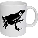 Azeeda 320ml 'Hermosa Rana' Taza de Ceramica (MG00013805)
