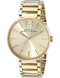 Marc by Marc Jacobs Women's Peggy MBM3401 Gold Stainless-Steel Quartz Fashion Watch