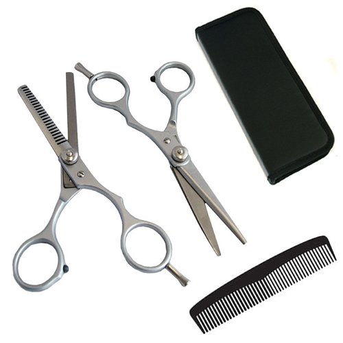 LaRoc 6" Hair Cutting Barber Salon Hairdressing Thinning Scissors Shears Kit With Comb