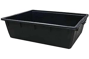 MASTELLO RETTANG. l.150 80x63 h.37 NERO ICS [ICS ]