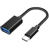PrimeX PX-515 Type-C To USB3.0 OTG Converter 15Cm (Male-Female) (Compatible with iPhone 15/16 and Type C OTG All Devices)