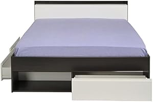 Parisot 1430L260 Lit - Most Lit 2Mx160 Caf&eacute; Bois