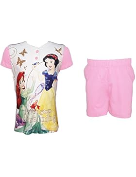 pigiama bimba corto puro cotone mezza manica PRINCIPESSE disney art. WD22-231