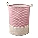 Produktbild Wäschekorb Wasserdichte Faltbare Stoff Baumwolle Leinen Bin Hand Hamper Bag Schmutzige Kleidung Spielzeug Sammlungen Lagerung
